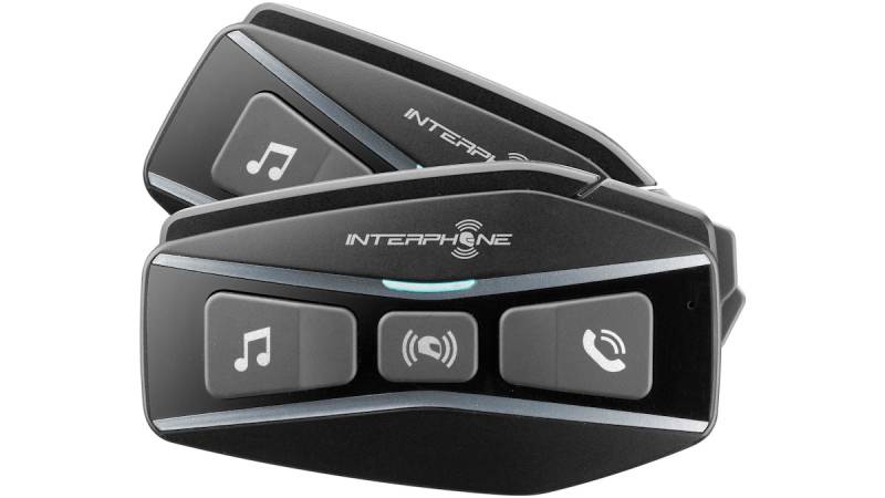 Interphone Helmkommunikationssystem U-Com 16 Double Kit von Interphone