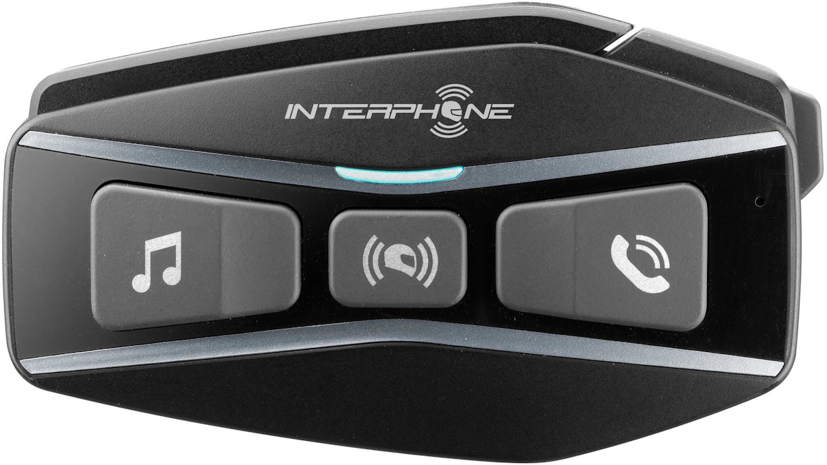 Interphone Helmkommunikationssystem U-Com 16 Single Kit von Interphone