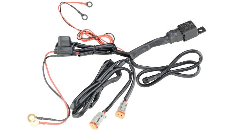 Interphone Verkabelung schwarz, Verkabelung Für LED-Zusatzscheinwerfer von Interphone