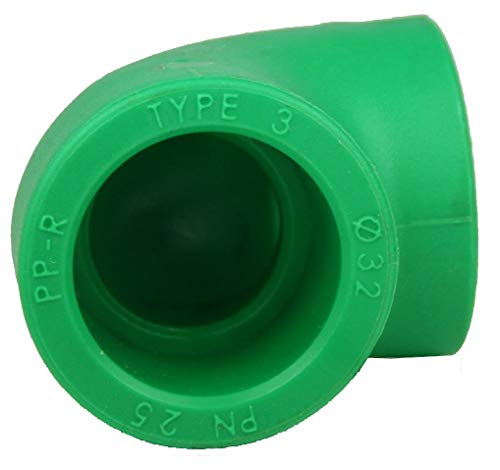 10 x PPR Aqua Plus 90° Winkel mit 32mm Durchmesser, Fusiotherm 10 x PPR Aqua Plus 90° Winkel mit 32mm Durchmesser, Fusiotherm von Interplast