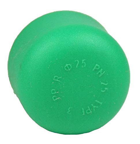 5 x PPR Aqua-Plus Kappe/Endkappe mit 25mm, Fusiotherm von Interplast