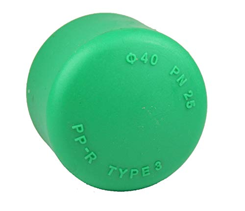 5 x PPR Aqua-Plus Kappe/Endkappe mit 40mm, Fusiotherm von Interplast