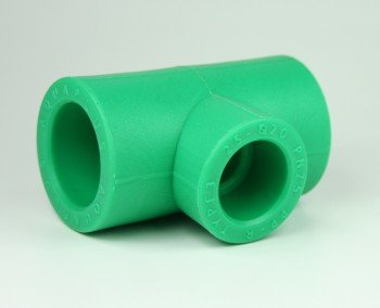 5 x PPR Aqua-Plus Reduzier-T-Stück 25 x 20 x 25mm, Fusiotherm von Interplast