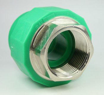 INTERPLAST PPR Rohr Aqua-Plus Kupplung IG PN25 40mm x 1 1-4'' von Interplast