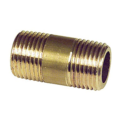 Messing Doppelnippel Rohrdoppelnippel 1" - 60mm von Interplast