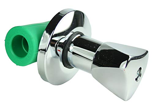 PPR Aqua-Plus Absperrhahn in Chrom für 20mm Rohre, Fusiotherm von Interplast