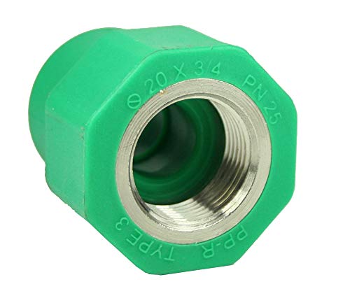 PPR Aqua-Plus Kupplung mit Innengewinde 20mm x 3/4 Zoll PPR Aqua-Plus Kupplung mit Innengewinde 20mm x 3/4 Zoll von Interplast