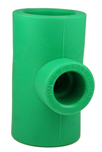 PPR Aqua-Plus Reduzier-T-Stück 32 x 25 x 32mm, Fusiotherm von Interplast