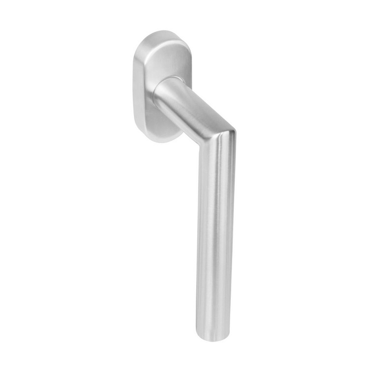 Fenstergriff 90° Winkel V2A gebürstet von Intersteel