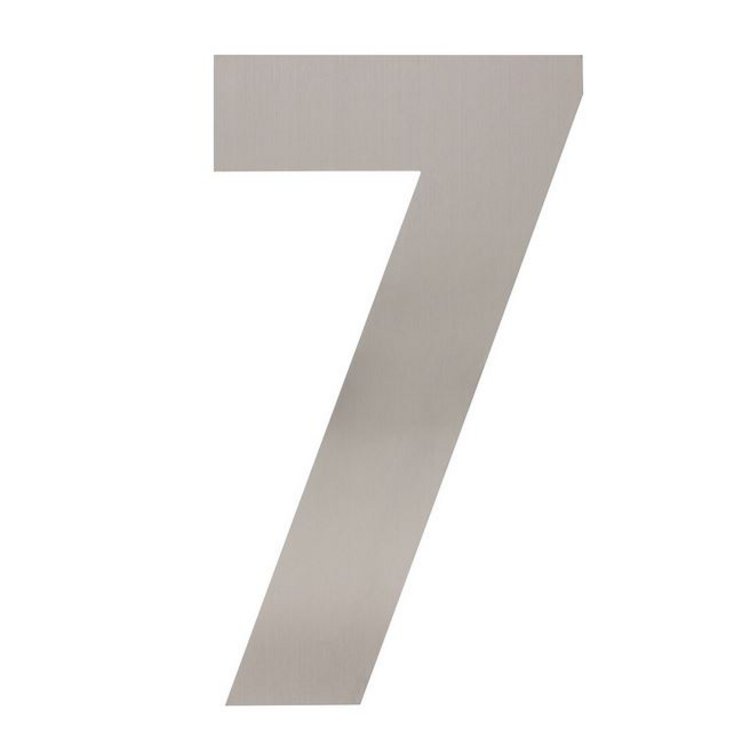Hausnummer 7 XXL 500x2mm Edelstahl gebürstet Hausnummer 7 XXL 500x2mm Edelstahl gebürstet von Intersteel