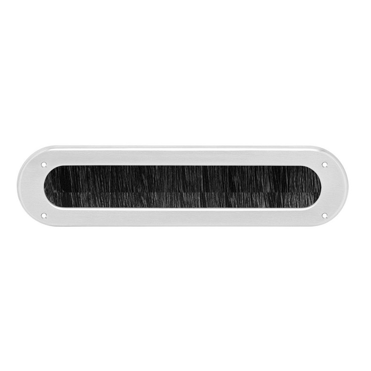 Innenklappe Briefeinwurf Oval Edelstahl gebürstet Innenklappe Briefeinwurf Oval Edelstahl gebürstet von Intersteel