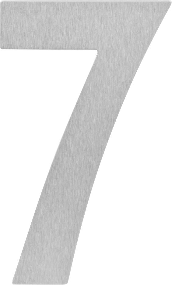 Intersteel Hausnummer 7 Edelstahl gebürstet 150 mm von Intersteel