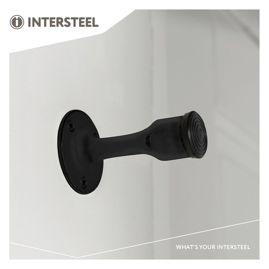 Intersteel Türstopper 8,4 cm Messing schwarz matt von Intersteel