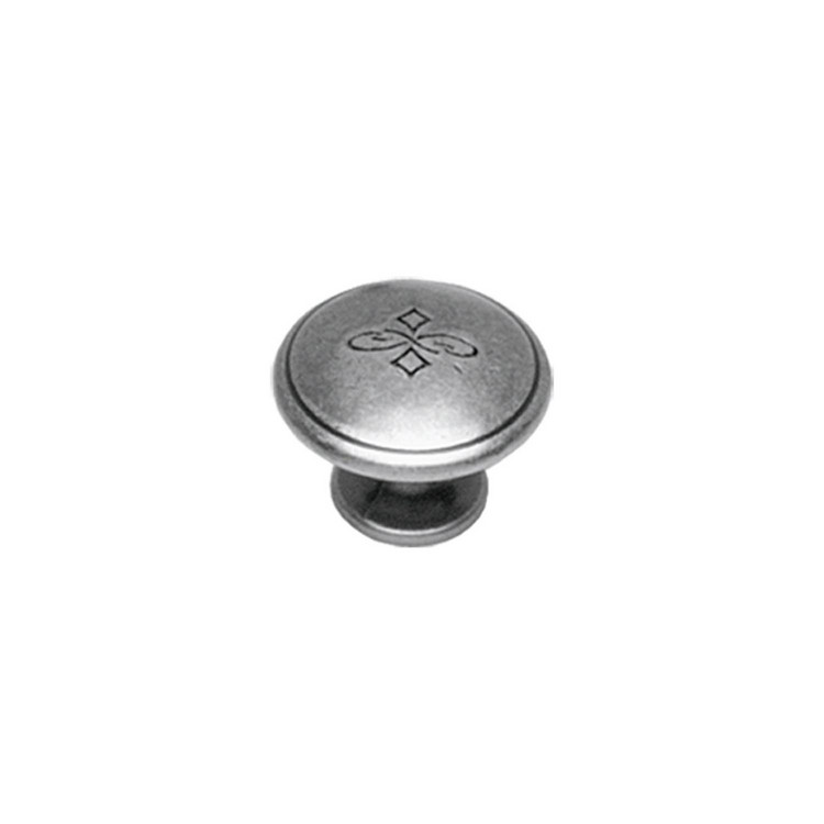 Möbelknopf Blume ø 30 mm Altgrau Möbelknopf Blume ø 30 mm Altgrau von Intersteel