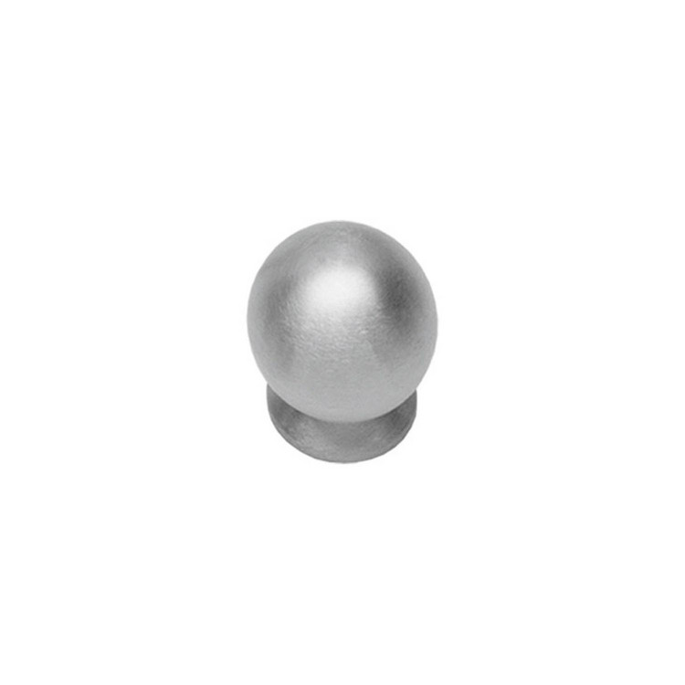 Möbelknopf ø 30 mm Edelstahl gebürstet von Intersteel