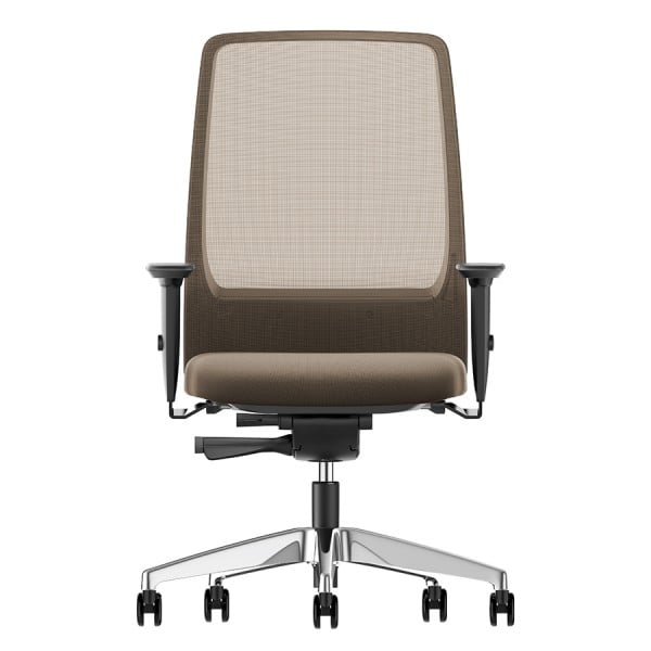 Interstuhl AIMis1 1S03 Bürostuhl Automatik | Netzrücken beige | Fußkreuz Chrom Interstuhl AIMis1 1S03 Bürostuhl Automatik | Netzrücken beige | Fußkreuz Chrom von Interstuhl