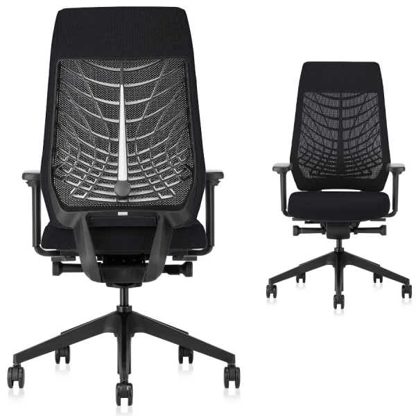 Interstuhl JOYCEis3 JC217 Bürostuhl | Netzrücken hoch | Farbe schwarz von Interstuhl