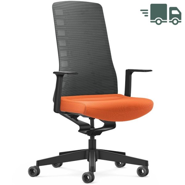 Interstuhl PURE ACTIVE Edition Bürostuhl mit Netzrücken - Variante anthrazit-... Interstuhl PURE ACTIVE Edition Bürostuhl mit Netzrücken - Variante anthrazit-... von Interstuhl