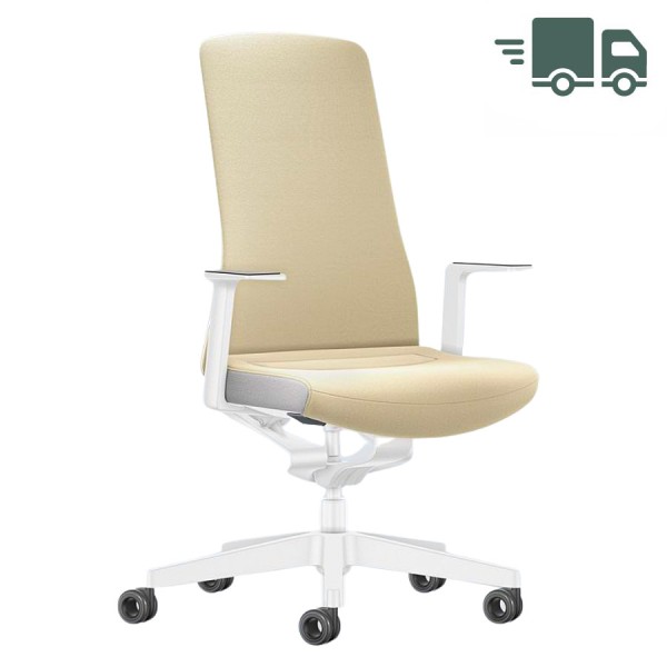 Interstuhl PURE INTERIOR Edition Bürostuhl | Polsterrücken | Variante beige von Interstuhl