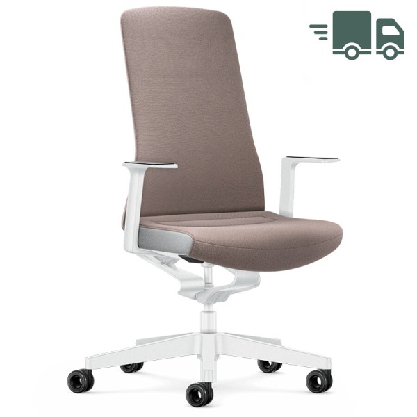 Interstuhl PURE INTERIOR Edition Bürostuhl | Polsterrücken | Variante taupe Interstuhl PURE INTERIOR Edition Bürostuhl | Polsterrücken | Variante taupe von Interstuhl