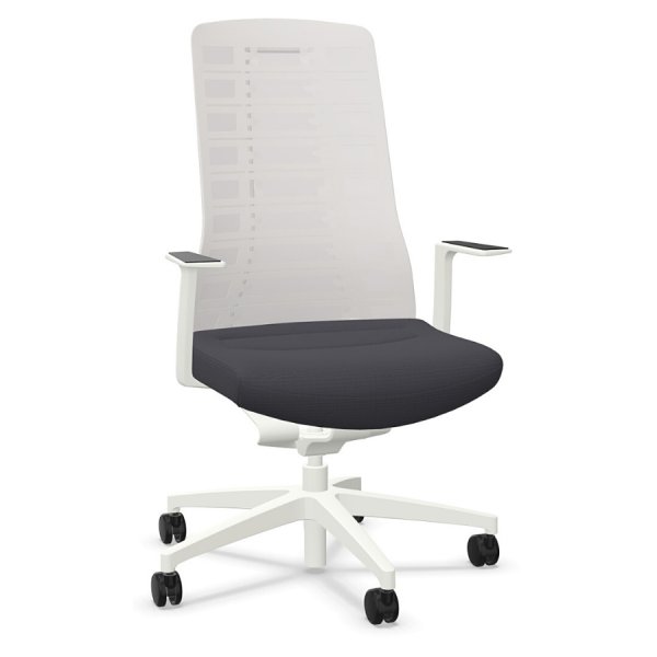 Interstuhl PUREis3 PU213 Bürostuhl weiß mit Netzrücken Sitzpolster Farbe eise... Interstuhl PUREis3 PU213 Bürostuhl weiß mit Netzrücken Sitzpolster Farbe eise... von Interstuhl