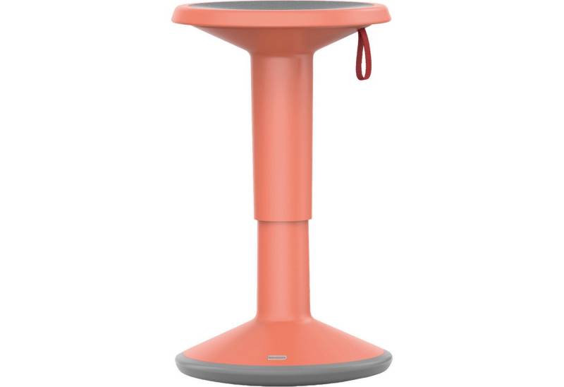 Interstuhl Sitzhocker INTERSTUHL Hocker UPis1 100U Blauer Engel Nr. 10362474, lachsorange von Interstuhl