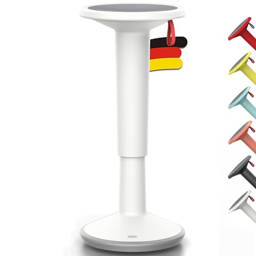Interstuhl UPis1 Stehhocker - ergonomisch & höhenverstellbar - Hocker mit rutschhemmender Standfläche & Kippschutz - Sitzhocker für besseres Arbeiten - Made in Germany von Interstuhl