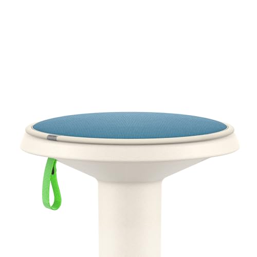 Interstuhl UPis1 Premium Sitzkissen - Besonders bequemes Stuhlkissen perfekt geeignet für Hocker, Stühle, Bänke und Fußböden - Perfekt UPis1 Bürohocker (ECO Capriblau) von Interstuhl