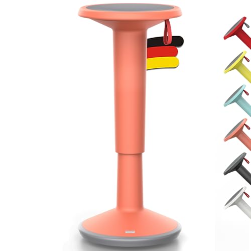 Interstuhl UPis1 Stehhocker - ergonomisch & höhenverstellbar - Hocker mit rutschhemmender Standfläche & Kippschutz - Sitzhocker für besseres Arbeiten - Made in Germany von Interstuhl