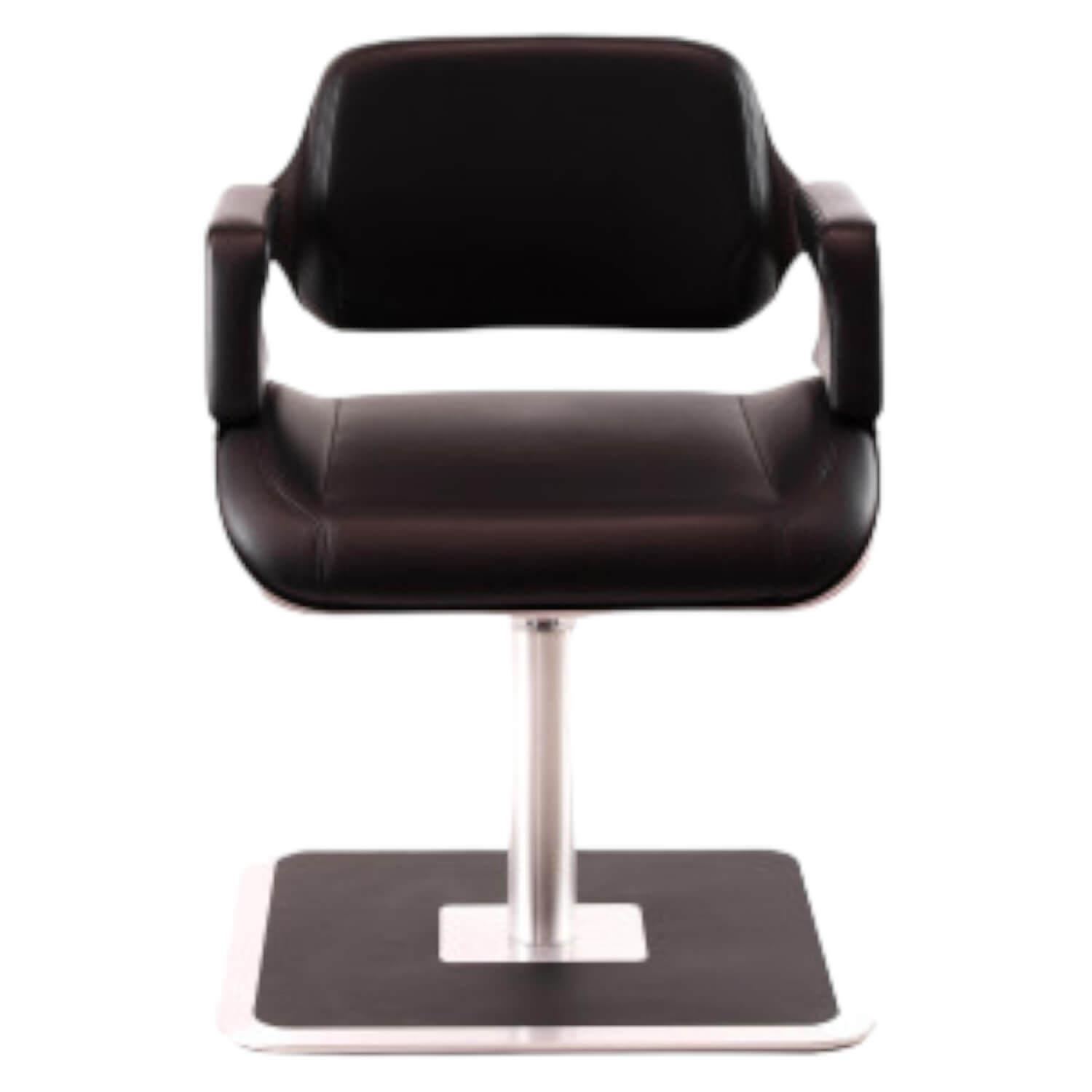 Loungesessel 810S Silver Leder Premium Schwarz Gestell Metall Gebürstet Loungesessel 810S Silver Leder Premium Schwarz Gestell Metall Gebürstet von Interstuhl