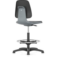 bimos Arbeitsdrehstuhl Labsit Bodengleiter+Fußring Sitzschale anthrazit Integralschaum bimos Arbeitsdrehstuhl Labsit Bodengleiter+Fußring Sitzschale anthrazit Integralschaum von Interstuhl