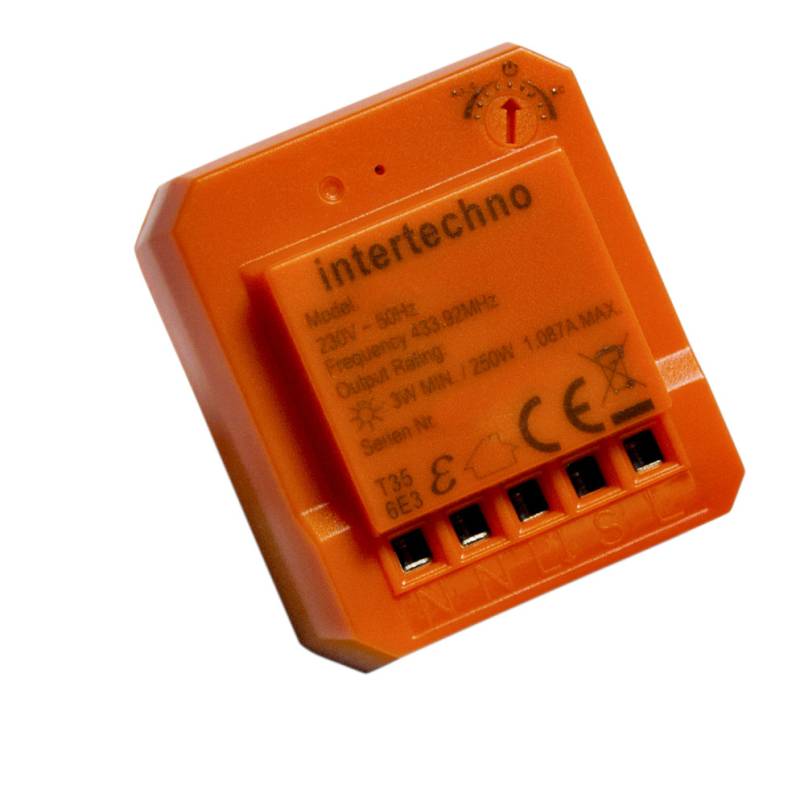 Intertechno Funk-Einbaudimmer ITD-251 bis 250 W Smart Home Intertechno Funk-Einbaudimmer ITD-251 bis 250 W Smart Home von Intertechno