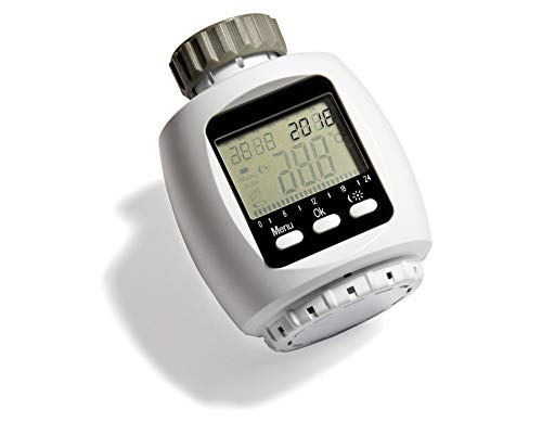 Intertechno Funk-Heizkörperthermostat ITH-610, Steuerungscomputer für alle handelsüblichen Zentralheizkörper von Intertechno