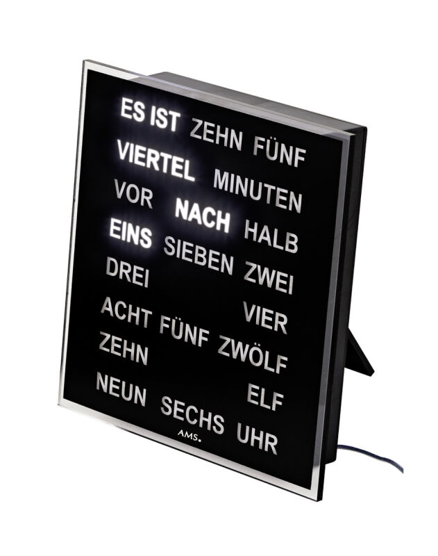 Intertime Wort-Uhr Word 20 von Intertime