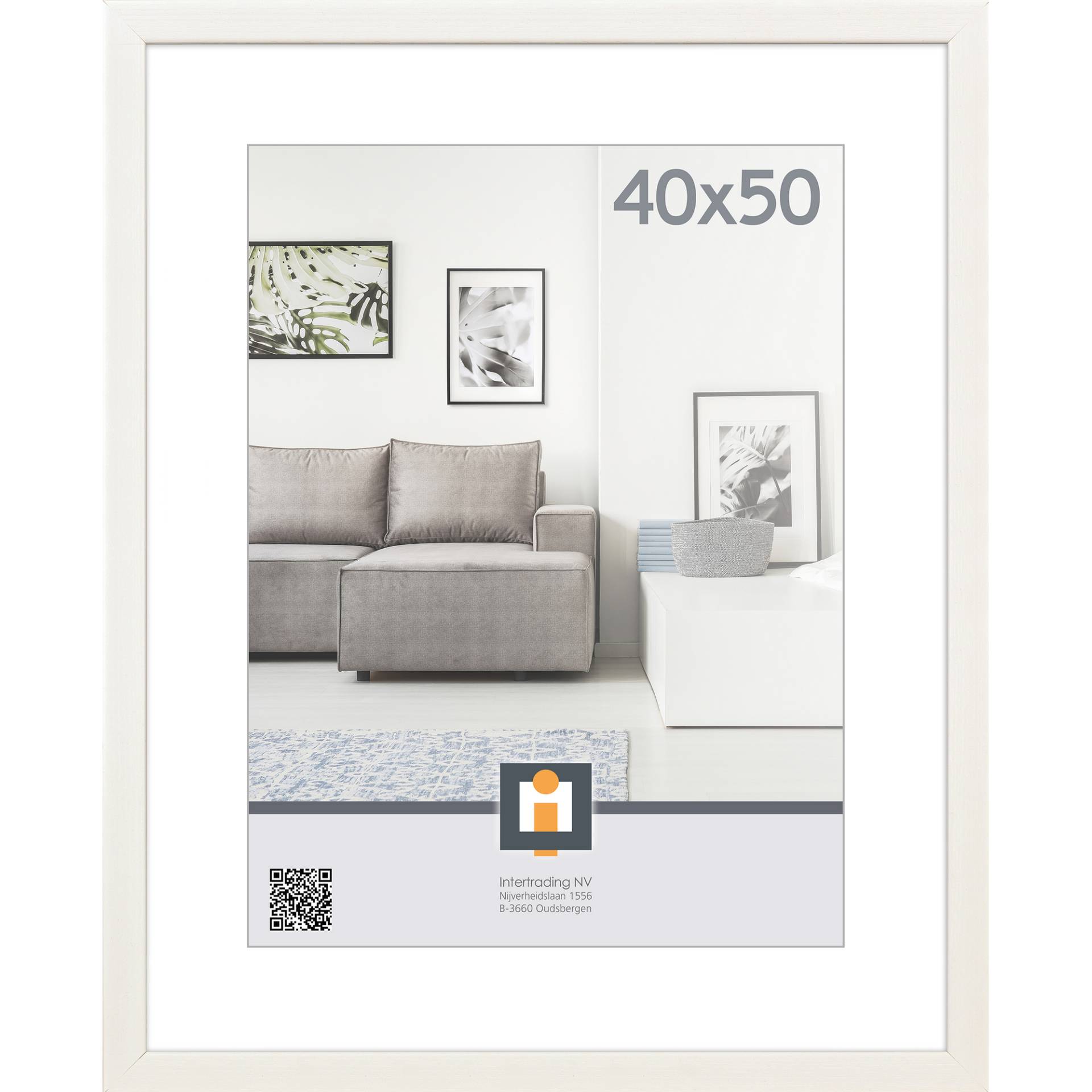 Intertrading Bilderrahmen 'Livorno' Kunststoff weiß 40 x 50 cm Intertrading Bilderrahmen 'Livorno' Kunststoff weiß 40 x 50 cm von Intertrading