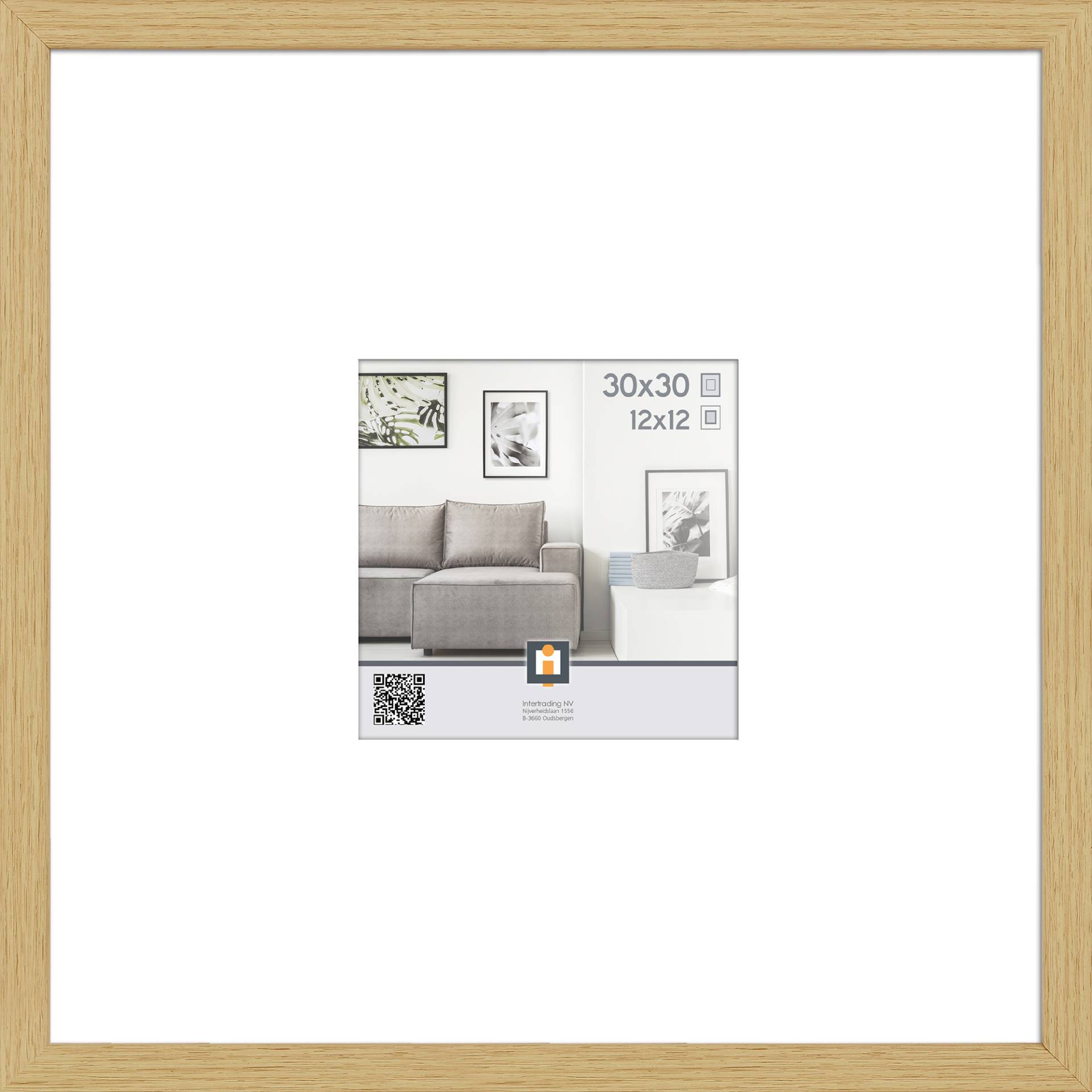 Intertrading Bilderrahmen 'Madrid' Kunststoff natur 30 x 30 cm Intertrading Bilderrahmen 'Madrid' Kunststoff natur 30 x 30 cm von Intertrading