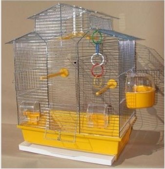Vogelkäfig,Wellensittichkäfig,Exotenkäfig,60 cm Vogelkäfig Vogelbauer Wellensittich Kanarien Voliere Vogelhaus Käfig IZA 2 II gelb Vogelkäfig,Wellensittichkäfig,Exotenkäfig,60 cm Vogelkäfig Vogelbauer Wellensittich Kanarien Voliere Vogelhaus Käfig IZA 2 II gelb von Interzoo