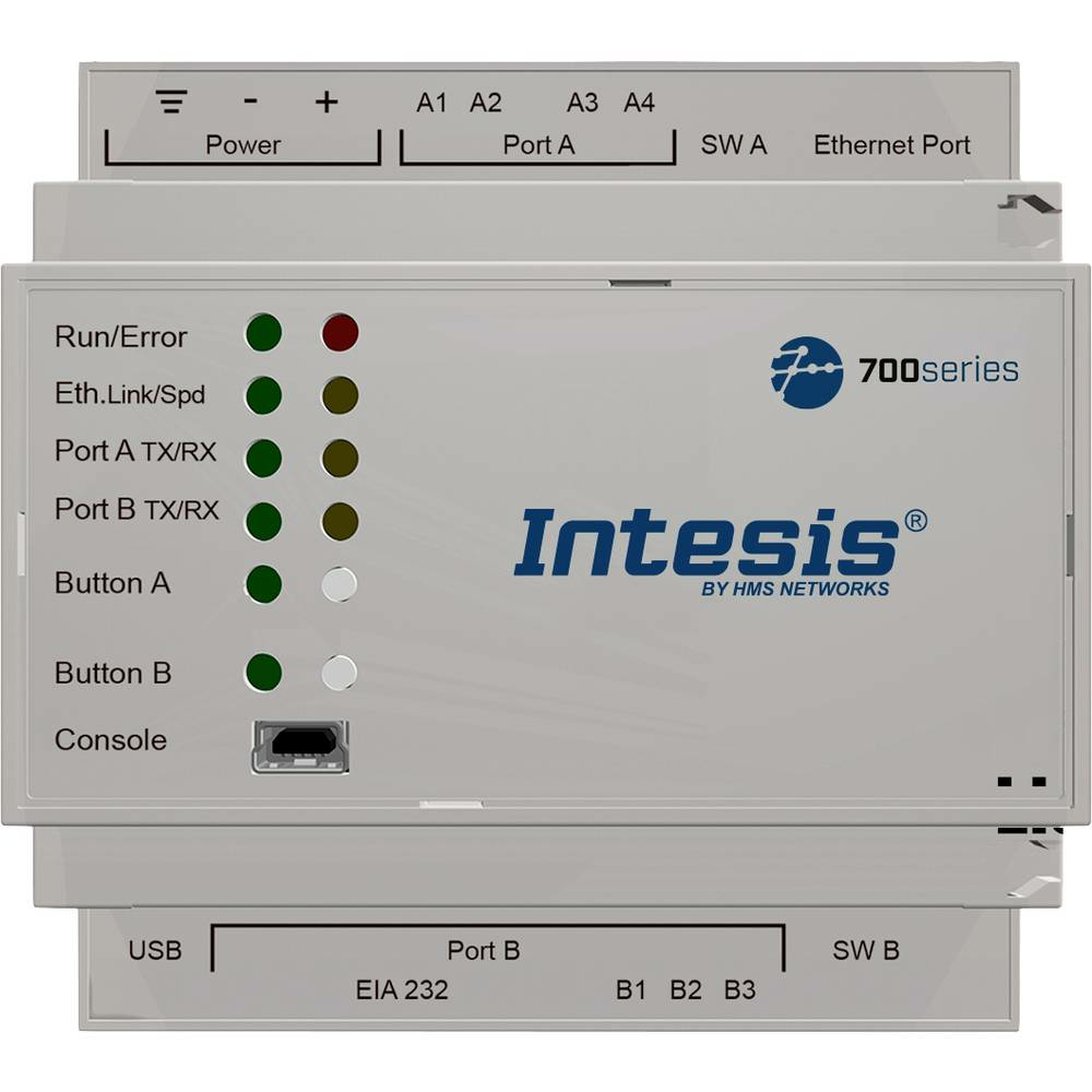Intesis IN701KNX1000000 Schnittstellen-Modul KNX Multiprotokoll SIEHE TEXT/FOTO von Intesis