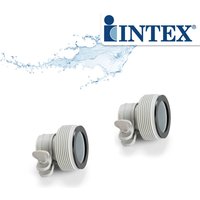 No Brand - 2x Intex Spezialadapter 'b' Adapter für Pumpe Pool 10722 von NO BRAND