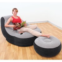 Intex 68564NP UltraLounge Sessel (L x B x H) 137 x 102 x 79 cm Grau von Intex