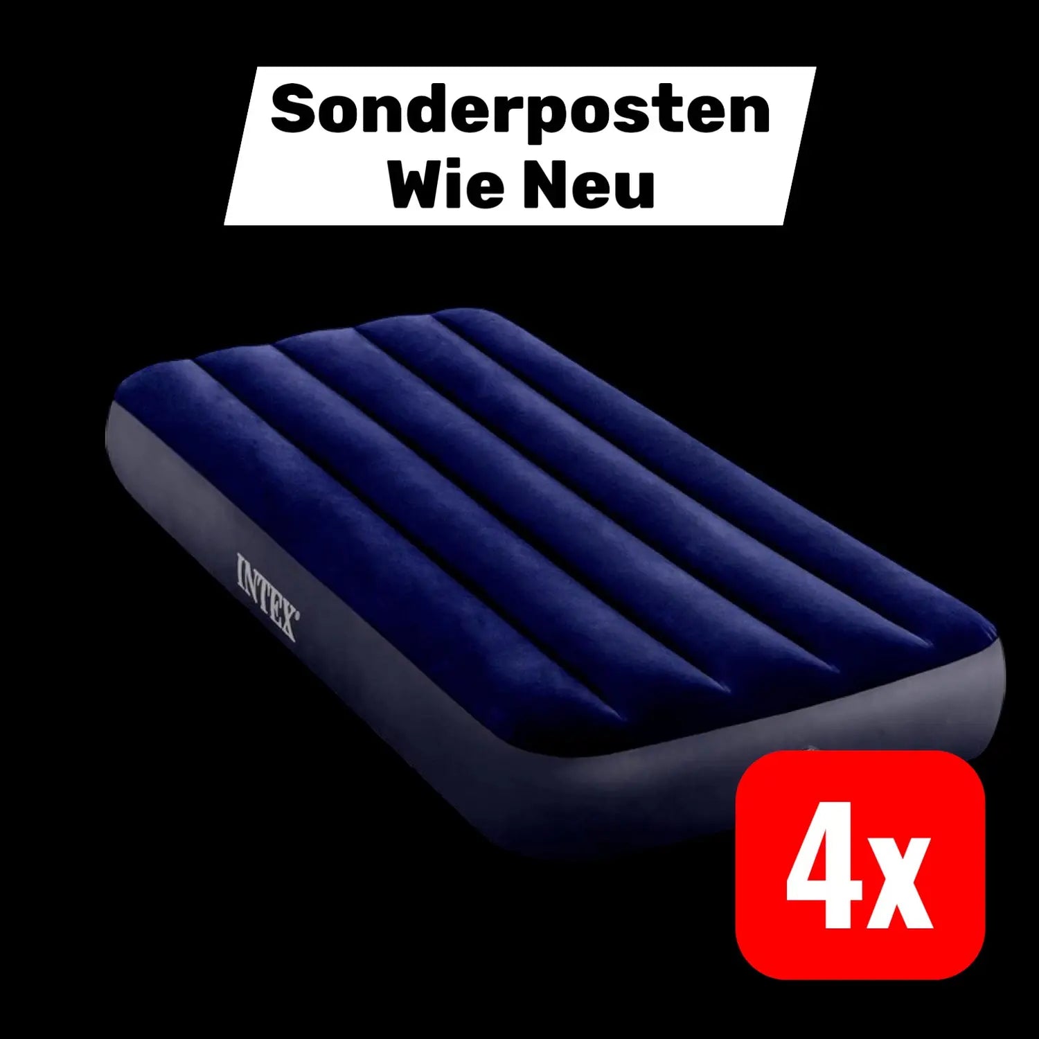 B-Ware Intex 64756 Dura Beam Classic Cot Size Luftbett Luftmatratze Matratze 4 Stück B-Ware Intex 64756 Dura Beam Classic Cot Size Luftbett Luftmatratze Matratze 4 Stück von Intex