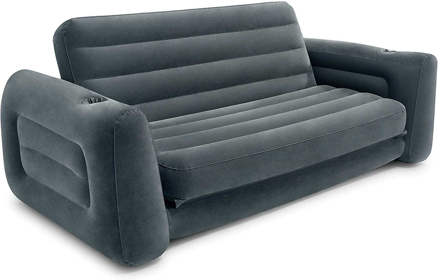 B-Ware Intex 66552 Schlafsofa Klappsofa Luftbett Klappbett Aufblasbar 203x224x66cm 954 von Intex