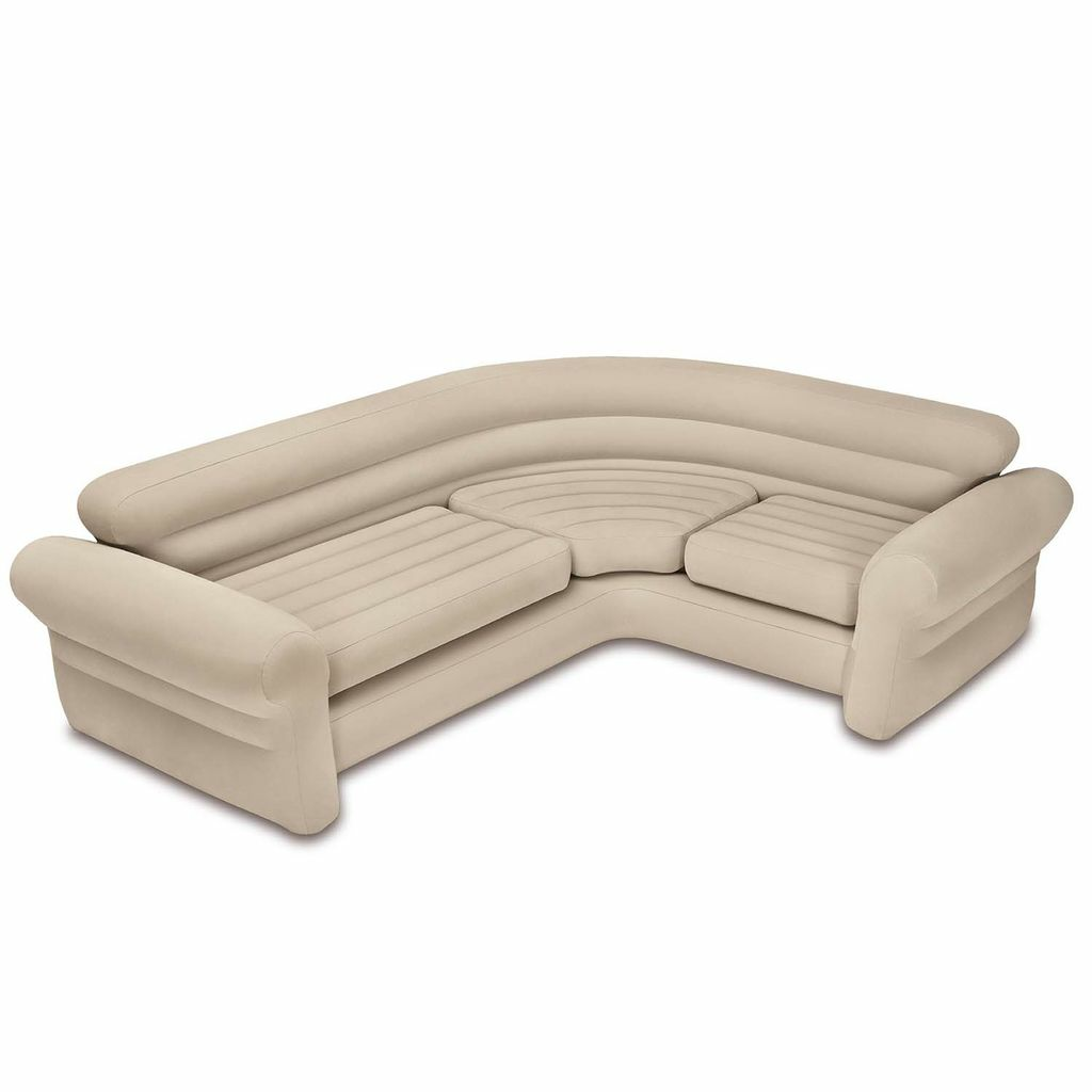 B-Ware Intex Aufblasbares Sofa Eck Sofa Couch Luftsofa Schlafsofa Schlaffunktion Beige B-Ware Intex Aufblasbares Sofa Eck Sofa Couch Luftsofa Schlafsofa Schlaffunktion Beige von Intex