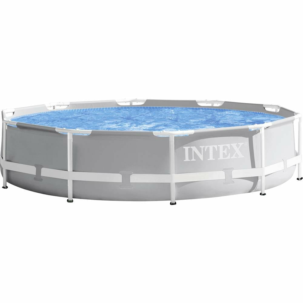 B-Ware Intex Prism Frame Pool 305x76cm Frame Pool Swimmingpool Gartenpool ø 3050 Mm Grau B-Ware Intex Prism Frame Pool 305x76cm Frame Pool Swimmingpool Gartenpool ø 3050 Mm Grau von Intex