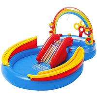 [GEBRAUCHT] B-Ware Intex Playcenter Rainbow Ring 206+248l Gartenspielzeug Kinder Spielzeug Pool von Intex
