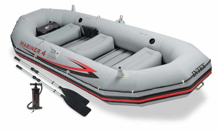 Intex Aufblasboot Schlauchboot Ruderboot Paddelboot Angelboot Mariner 4 Set B-Ware Intex Aufblasboot Schlauchboot Ruderboot Paddelboot Angelboot Mariner 4 Set B-Ware von Intex