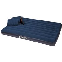 INTEX Luftbett-Set Dura-Beam Classic mit 2 aufblasbare Kissen von Intex