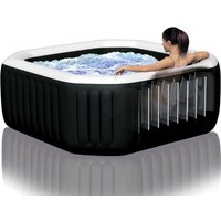 INTEX Whirlpool »PureSpa Jet & Bubble Deluxe Octagon«, LxH: 201x71 cm, schwarz von Intex