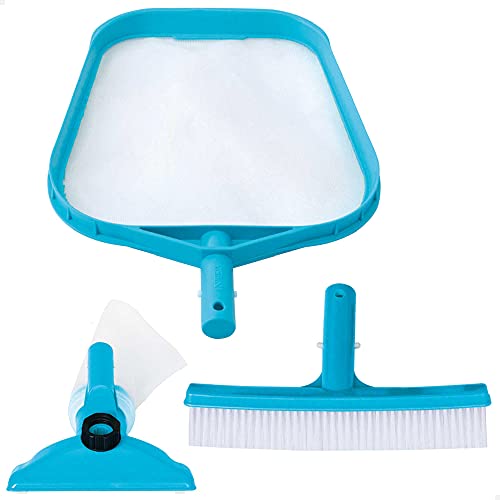 Intex 29056 – Basic Pool-Reinigungsset, Kunststoff, Hellblau von Intex