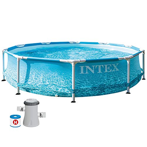 Intex 10FT X 30IN Beachside Metal Frame Pool Set von Intex